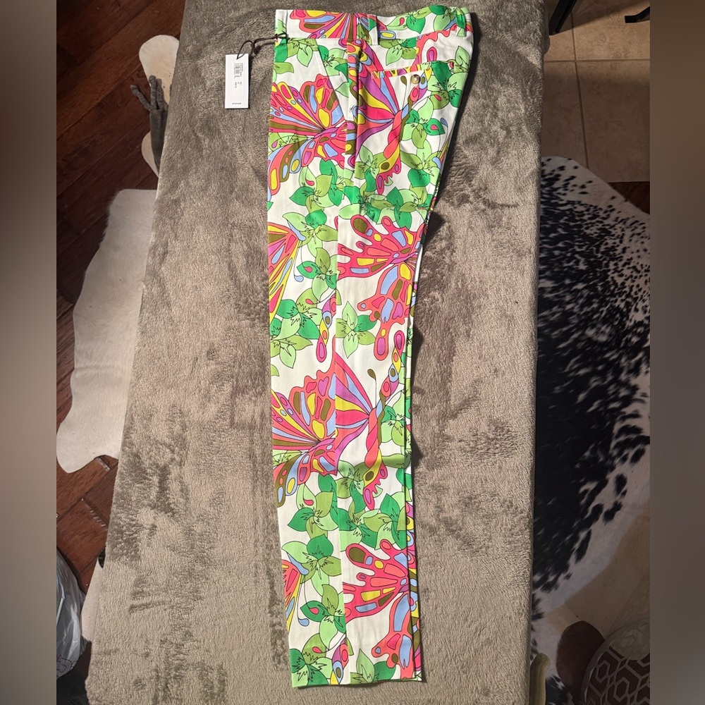 Mr TURK Mens Clyde Slim Trouser Multicolored Size 29 - Picture 2 of 7
